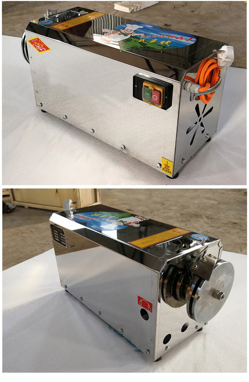 新款智能全自动商用刀削面机器不锈钢小型电动削面机卧式刀削面机