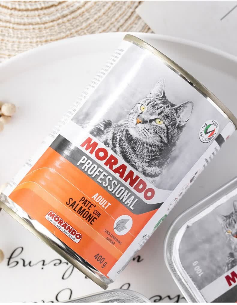 茉兰朵(morando)猫罐头主食 进口猫粮罐头莫兰朵深海鱼 虾肉泥 猫粮
