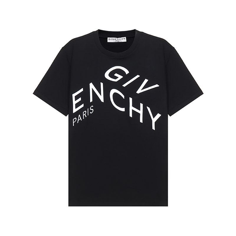 男装纪梵希 givenchy 21春夏 男士棉质修身版圆领短袖t恤 bm70yc3002