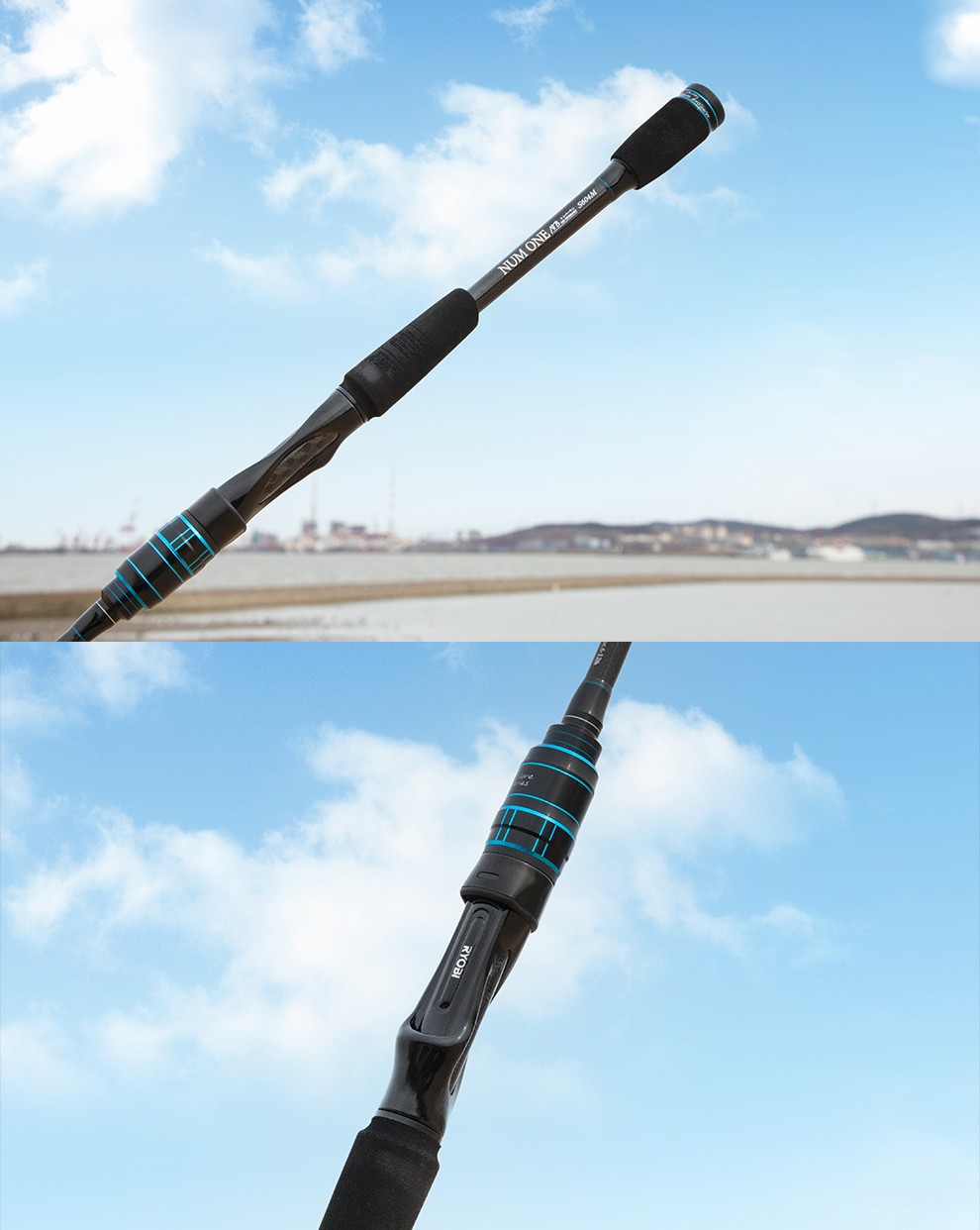 湾短节路亚竿四节便携式并继多节海竿远投抛竿旅行竿m/l调直柄钓鱼竿