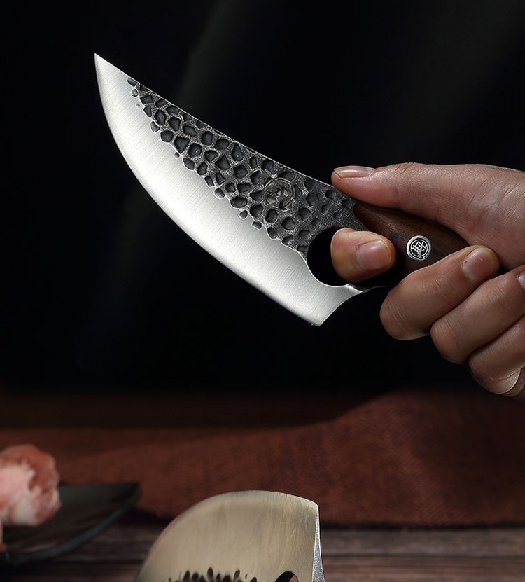 日本三本盛屠宰分割刀剔骨割肉刀猪肉切肉刀牛肉杀鱼刀分割屠宰刀具