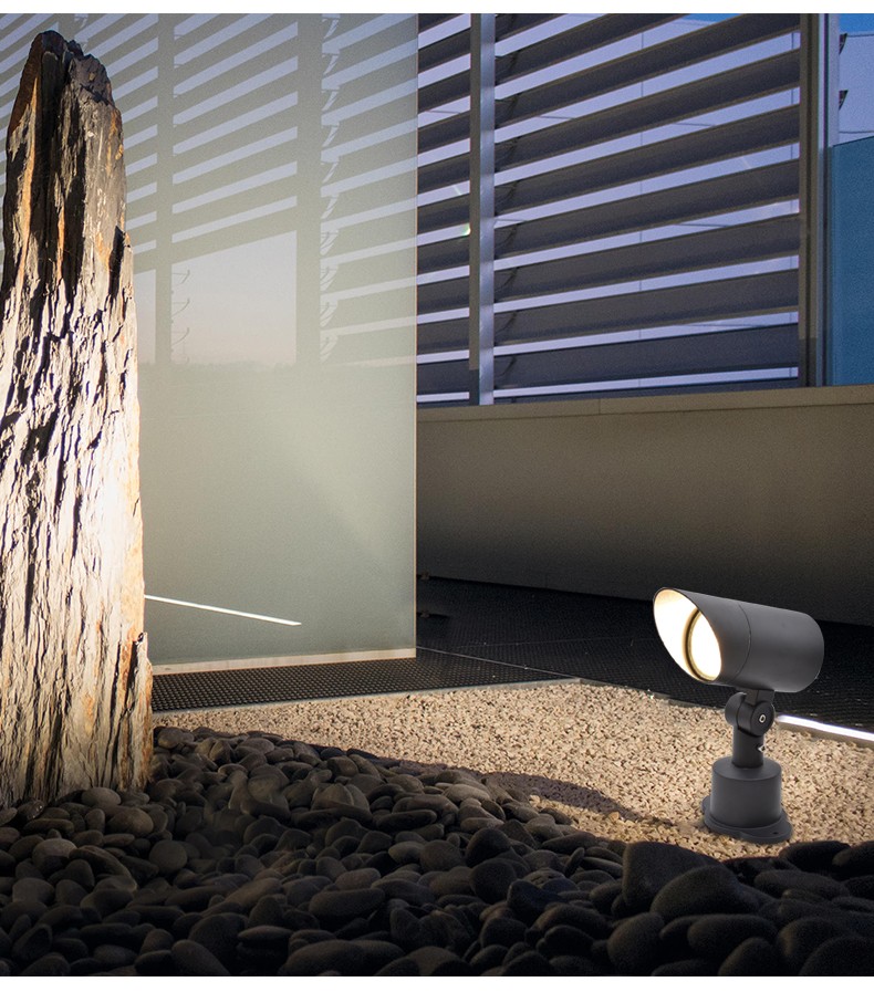 帝翔射灯户外防水照树灯景观草坪灯led插地灯花园绿化庭院超亮投光灯