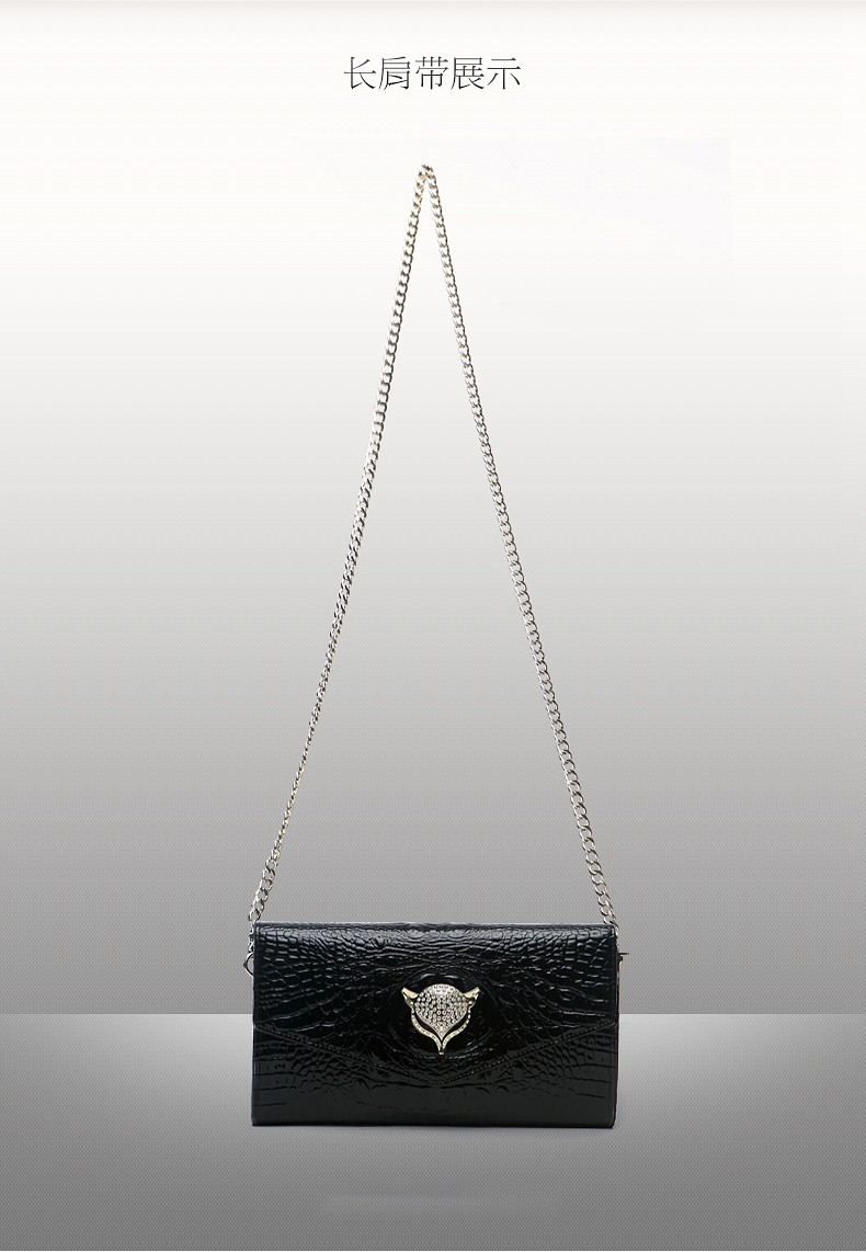 杜莎菲尼轻奢品牌2021新款真皮信封手拿包手抓包时尚百搭包包女包手包