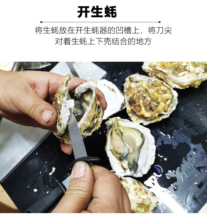 生蚝开壳神器生蚝刀开敲不锈钢生蚝工具专业开蚝神器烧烤商用生蚝开壳