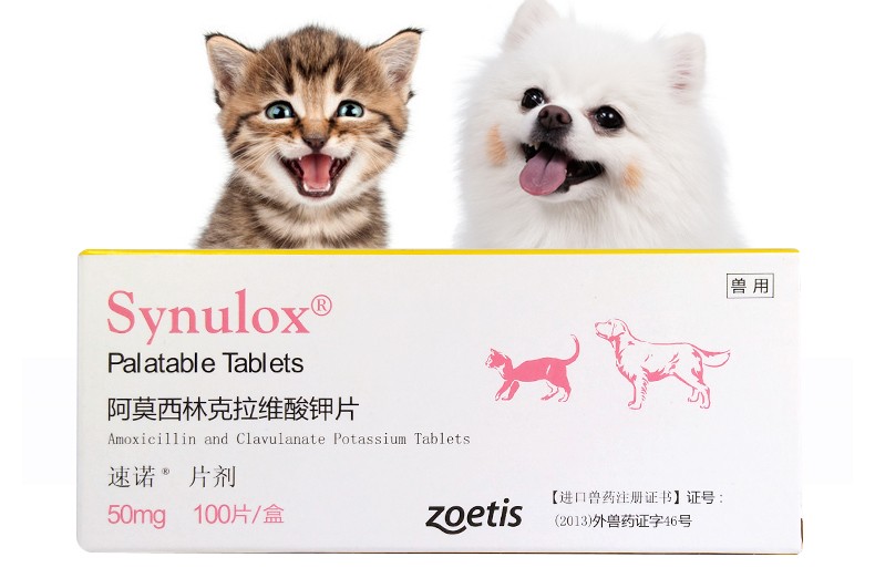 克拉维酸钾片狗狗拉肚子猫咪呕吐拉稀止泻吐黄水白陶土达美健10袋盒