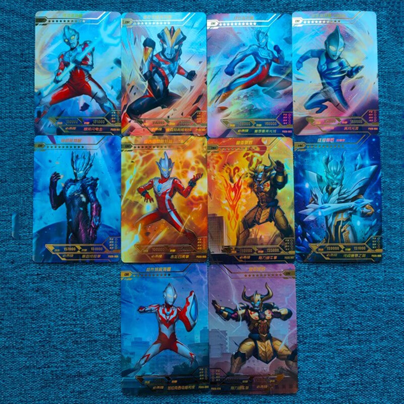 奥特曼卡片星辰版第六6弹终极闪耀赛罗or卡赛迦雷古洛斯拼图满星卡