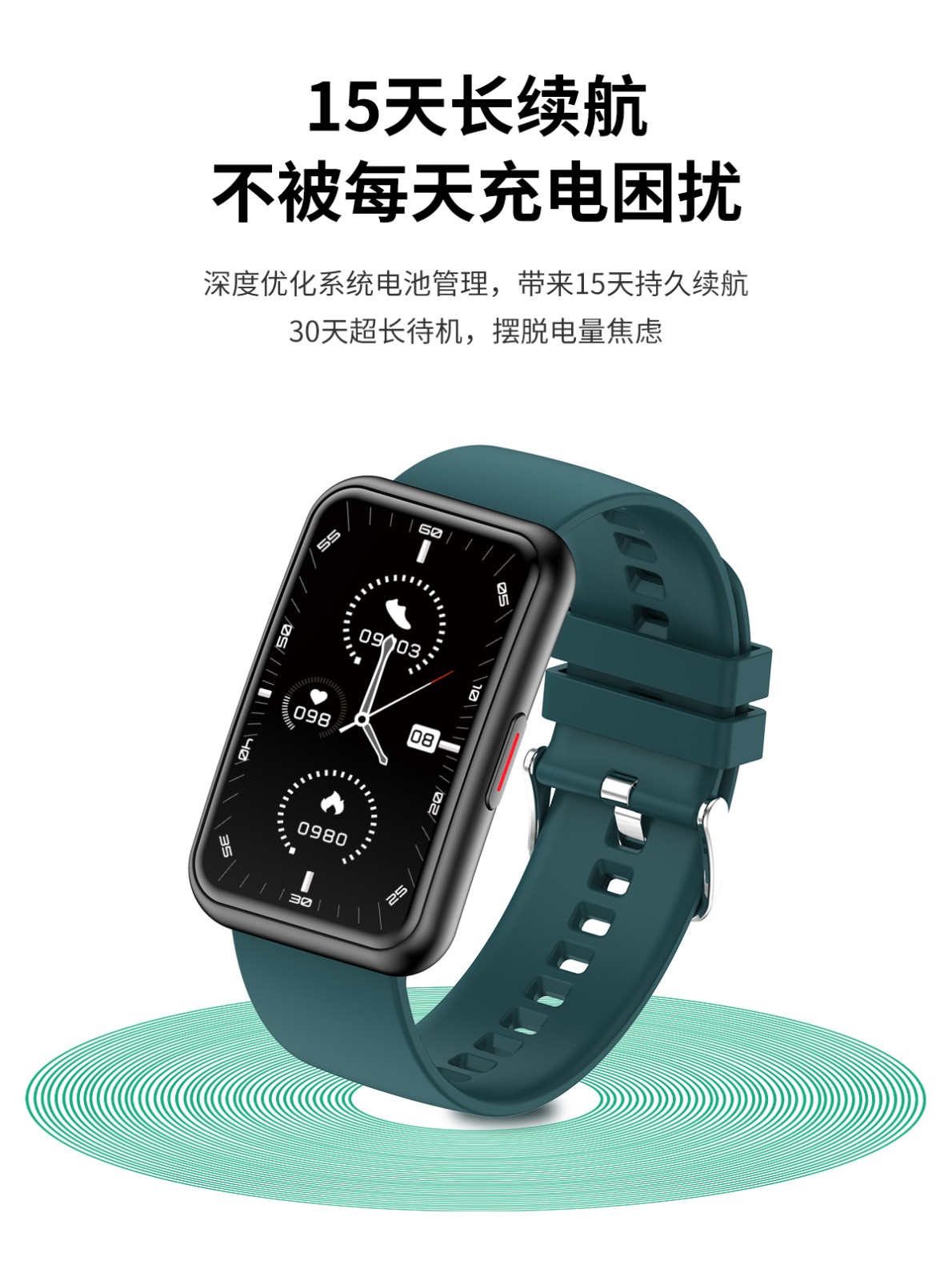 ots智能运动手表男女款商务手环蓝牙电话心率血压适用于华为苹果oppo