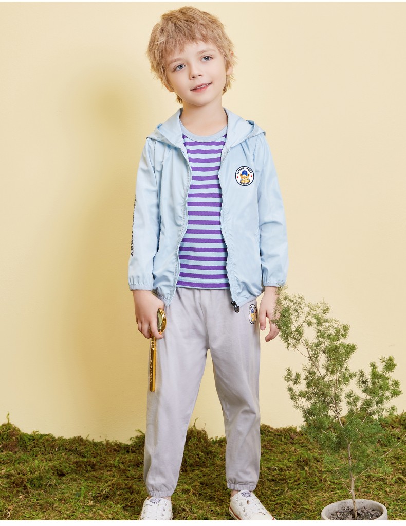 精典泰迪classicteddy童装儿童外套男女童轻薄夏季开衫中小童休闲外出