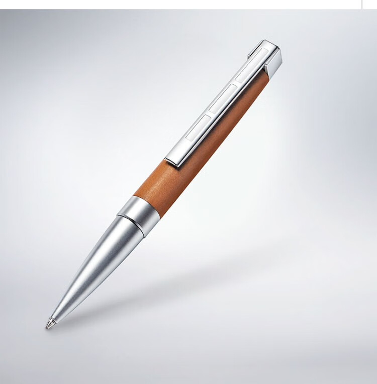 lignum木纹系列b笔尖 商务办公礼品圆珠笔签名礼品 b笔尖 圆珠笔 枫木