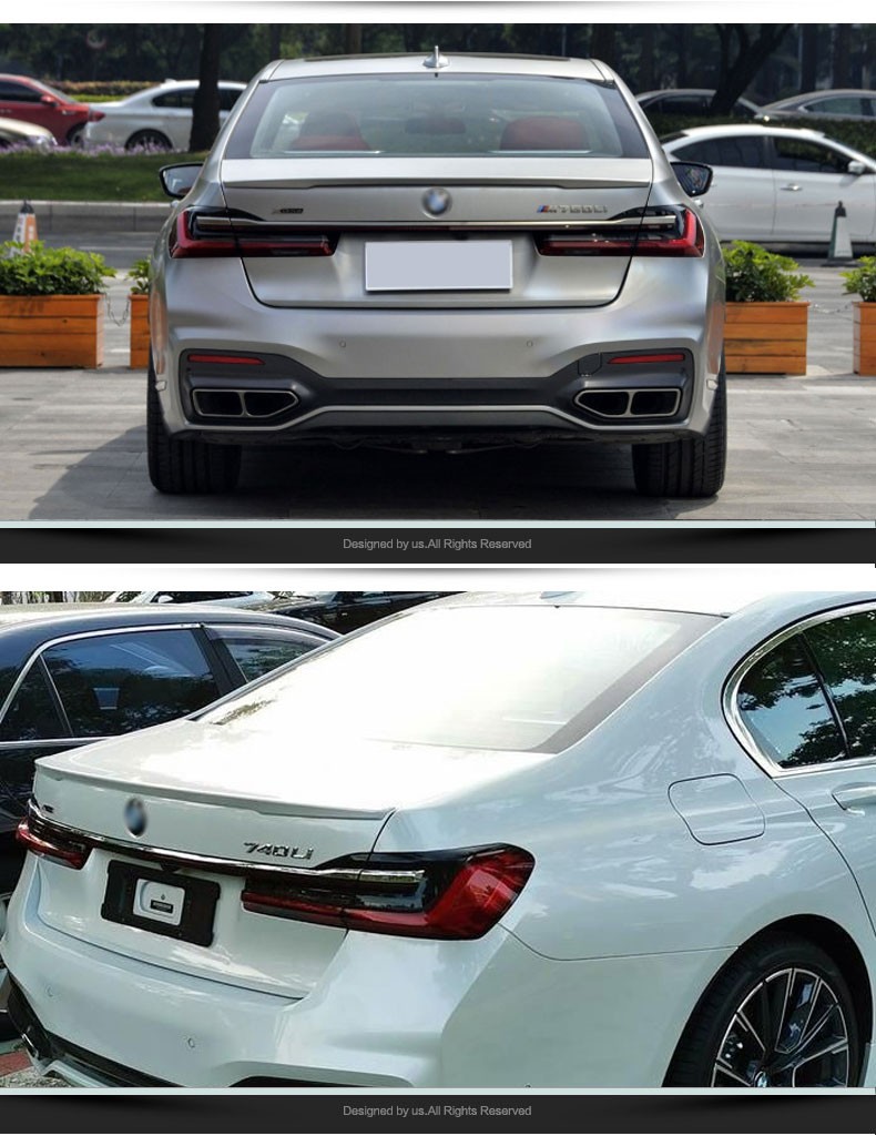 虎力斯16-20款新宝马7系尾翼改装g11 g12 730li 740 750 m760无损
