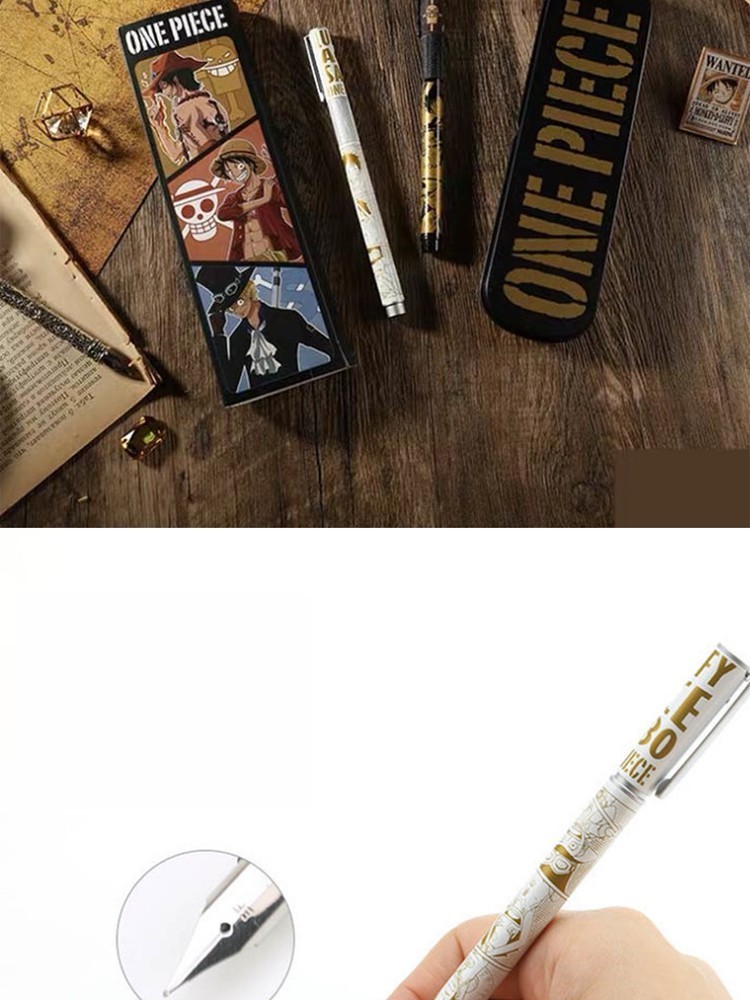 晨光 海贼王金属钢笔航海王新征途0.