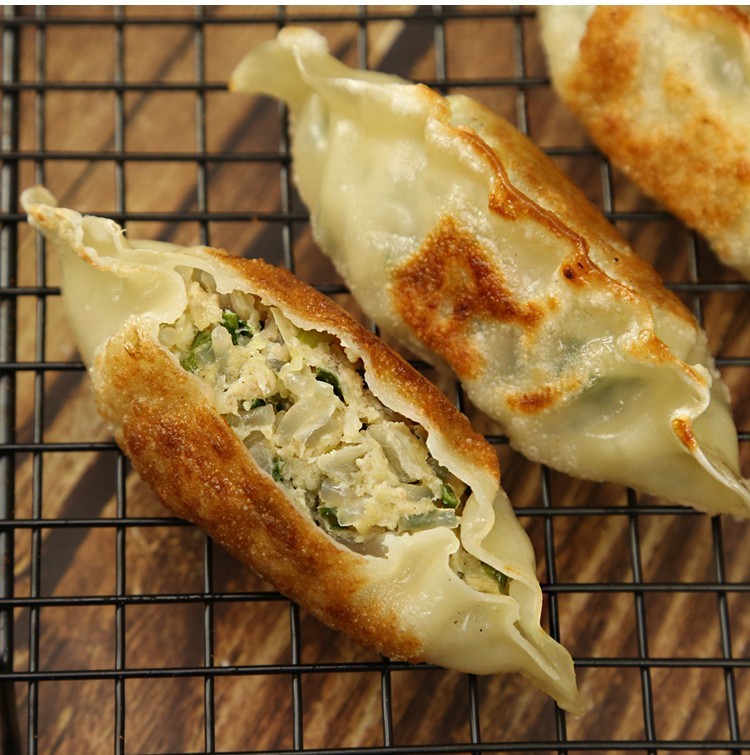 韩国希杰必品阁王饺子白菜猪肉三鲜蒸饺速冻水饺白菜3菌菇3