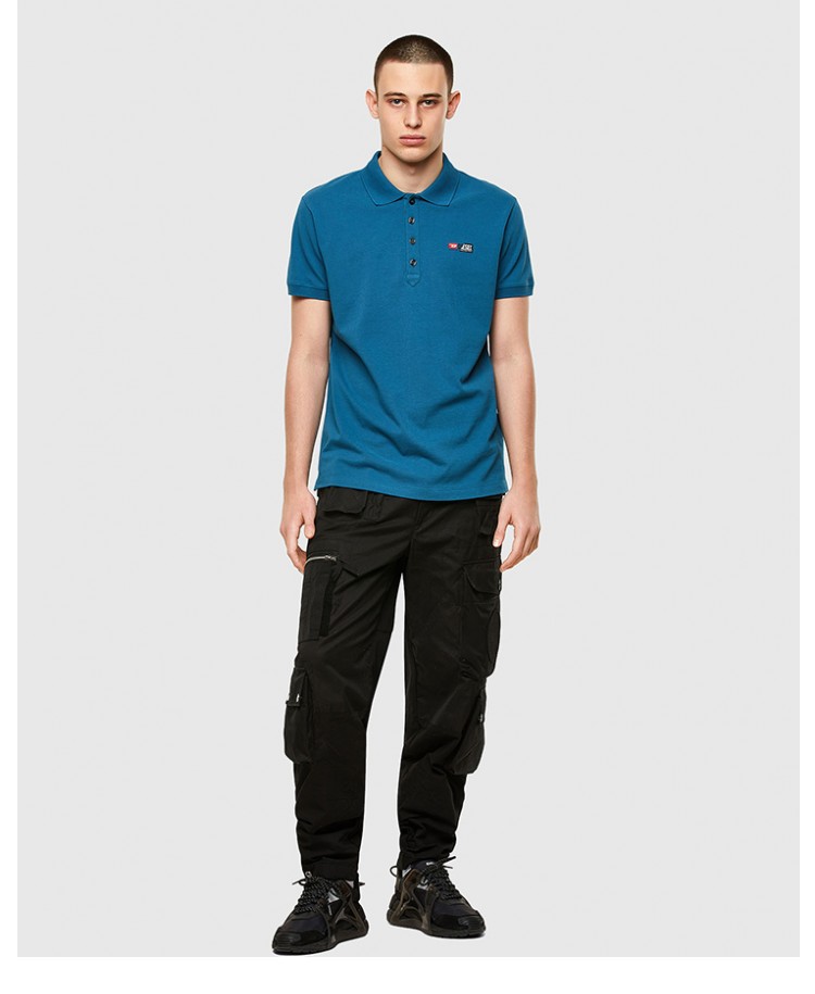 diesel迪赛男士商务休闲短袖polo衫a004180bawh100l