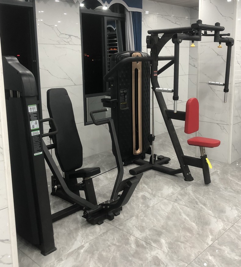 韦步反飞鸟直臂夹胸蝴蝶机扩胸坐姿推胸胸部肌肉训练健身房器材韦步