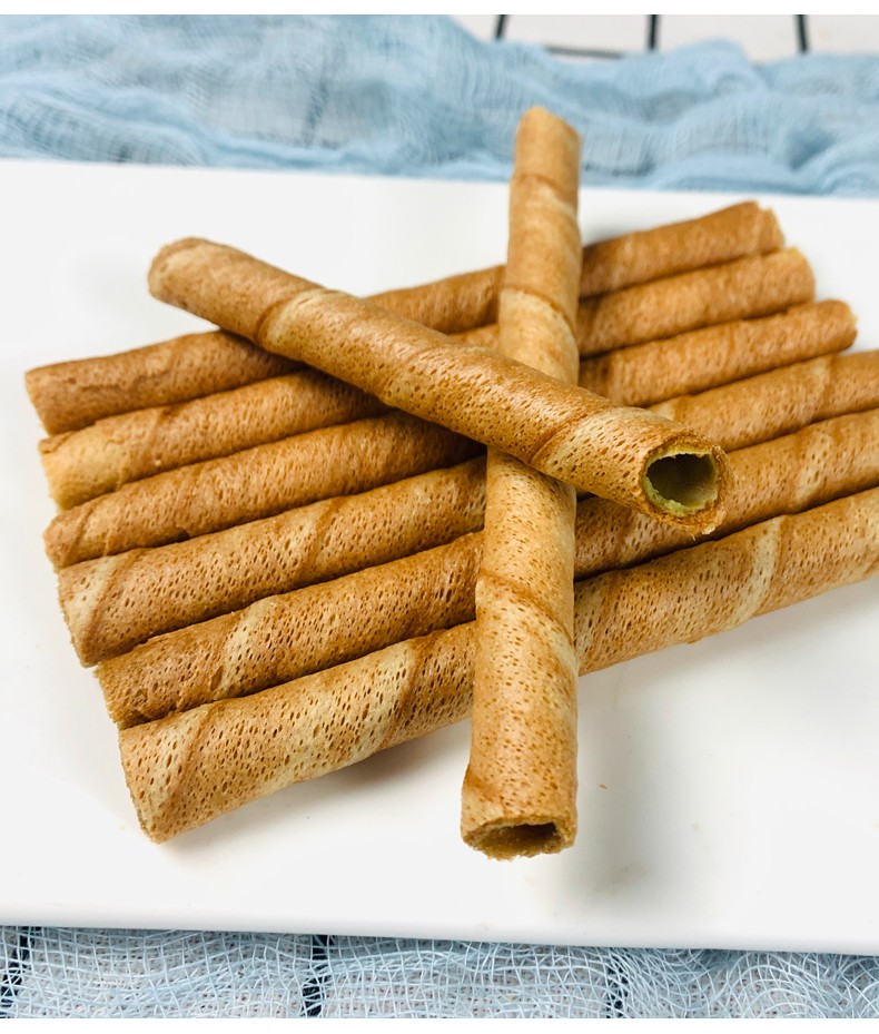 法丽兹曲奇饼干60g夹心脆脆卷抹茶香酥臻芯卷网红解馋零食散装多口味