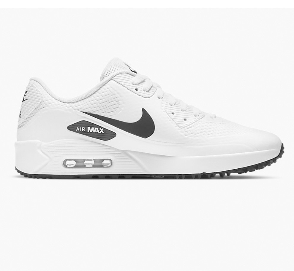 nike耐克高尔夫球鞋男女情侣款固定钉鞋airmax90防水高尔夫鞋半掌气垫
