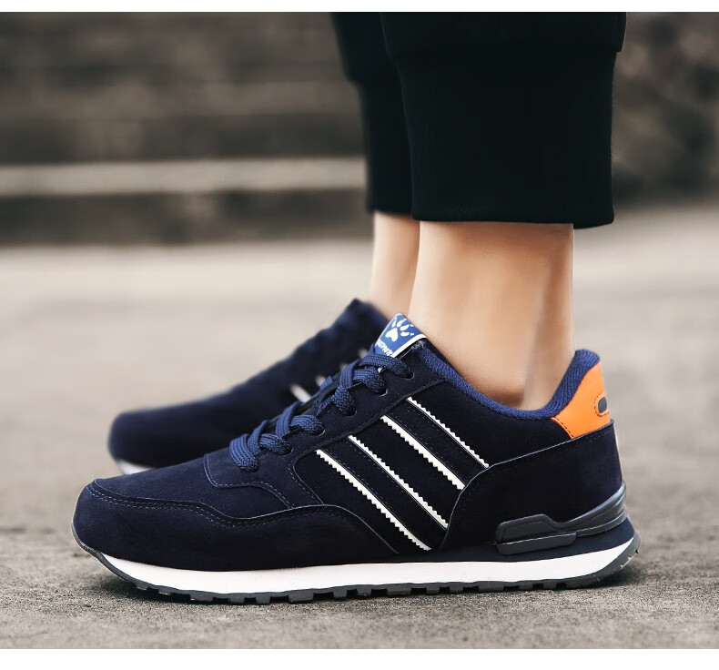 奇策男鞋运动鞋防滑耐磨休闲鞋阿甘鞋子男户外跑步鞋时尚保暖加绒棉鞋