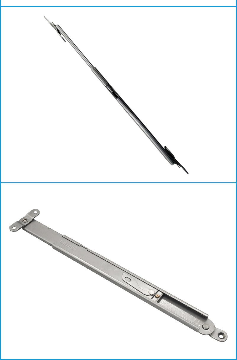 格林钛德 加厚不锈钢幕墙风撑断桥铝窗下悬窗限位器伸缩臂卡位撑杆