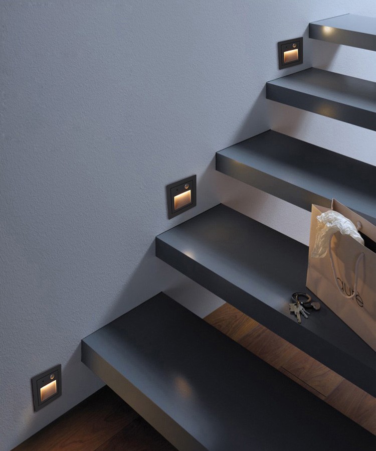 脚灯人体感应灯led户外室内墙角走廊起夜床头感应楼梯过道小夜灯节能