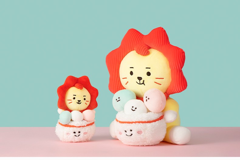 roy6莱阳12cm小汤圆玩偶挂件卡通可爱萌趣钥匙挂扣linefriends单只