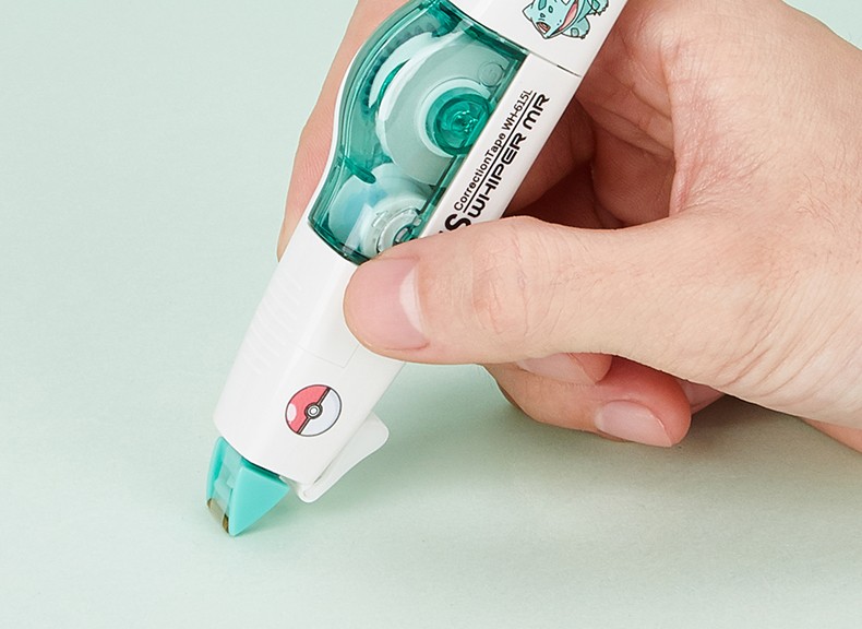 日本plus普乐士宝可梦修正带可换替芯涂改带宝可梦皮卡丘限定男孩女生