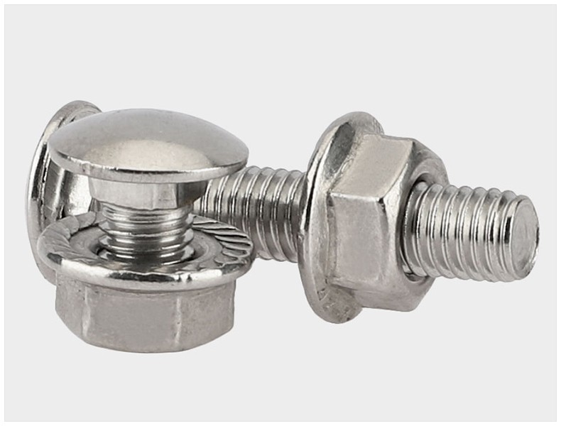 m6m8m10m12304不锈钢桥架螺丝桥架链接螺丝螺母螺丝套装桥架线槽m10