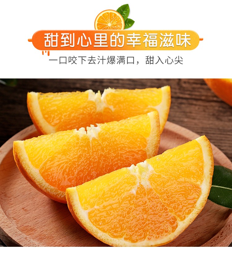 105782-重庆奉节脐橙 新鲜甜橙子 时令水果 精选4.5-5斤中果(拍两份合并发9斤果)-详情图