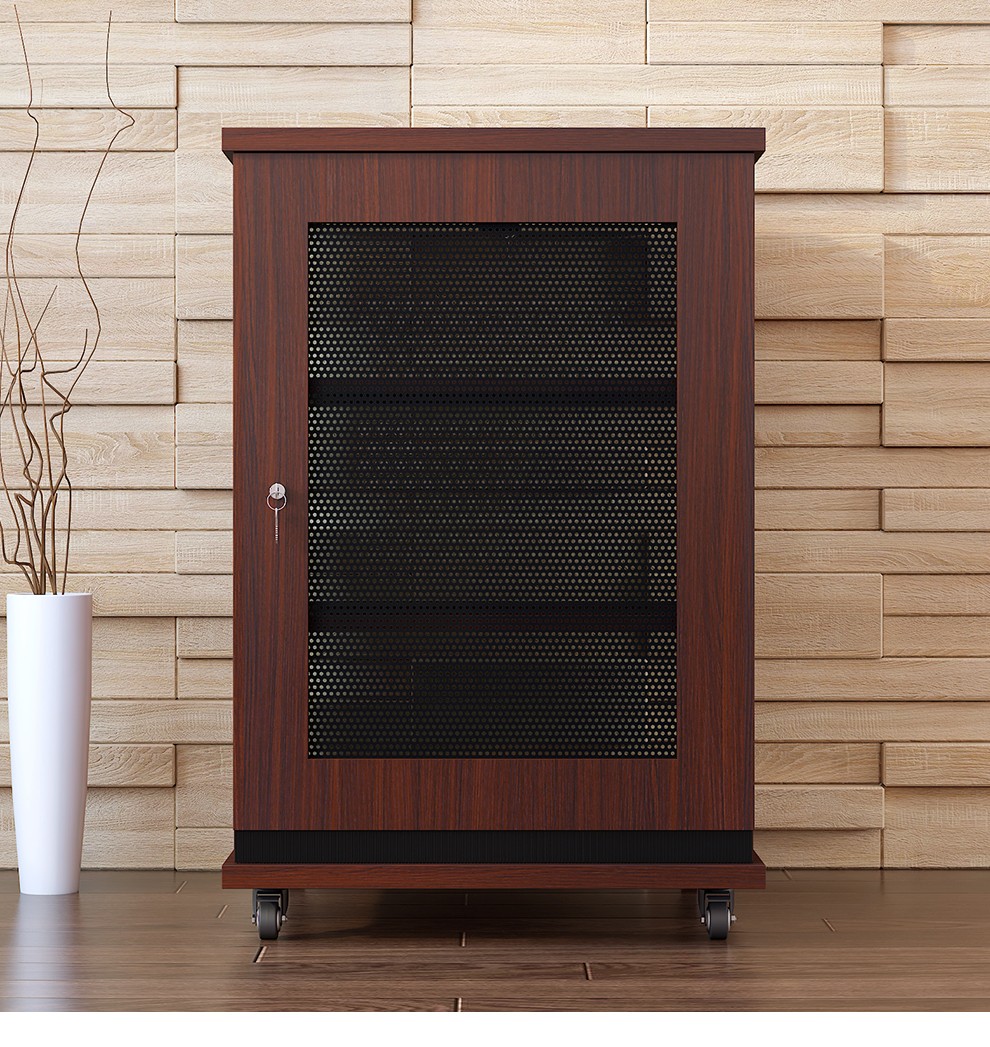 蒂兰森功放机柜音响机柜家庭会议室影院ktv专业功放机架设备柜带u条