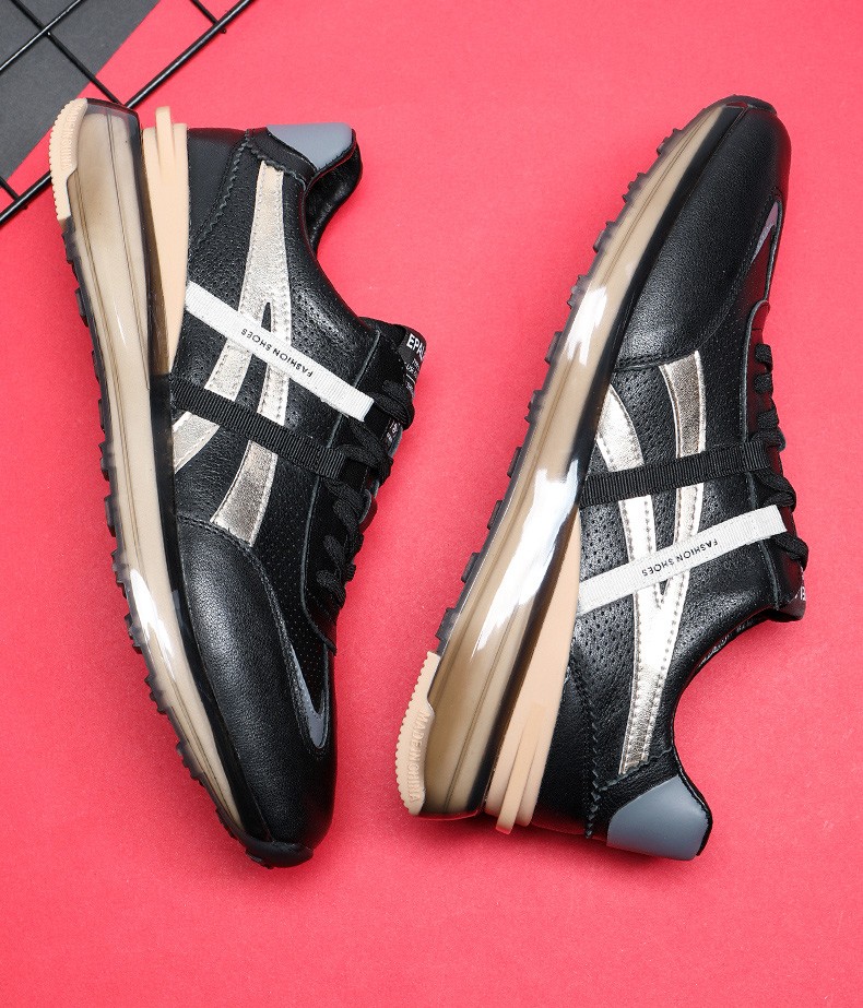 georginagoodman男鞋夏季休闲鞋男2021新款小白鞋男阿甘鞋潮流运动