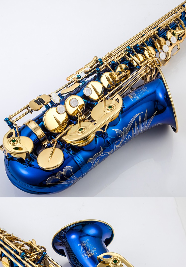 鹦鹉parrot中音萨克斯降e调高音降b调萨克斯风初学成人演奏考级 电泳