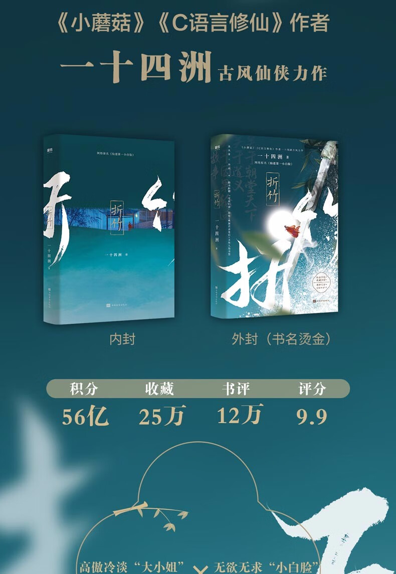 一十四洲作品 小蘑菇晋江文学双男主纯爱原眈言情小说 实体书 c语言修