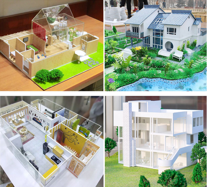 建筑沙盘模型材料pvc板雪弗板泡沫板高密度材料手工diy定制发泡板白