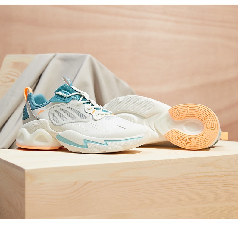 安踏男鞋千禧2代休闲鞋2021夏季新款潮流鞋子舒适百搭学生轻便运动鞋