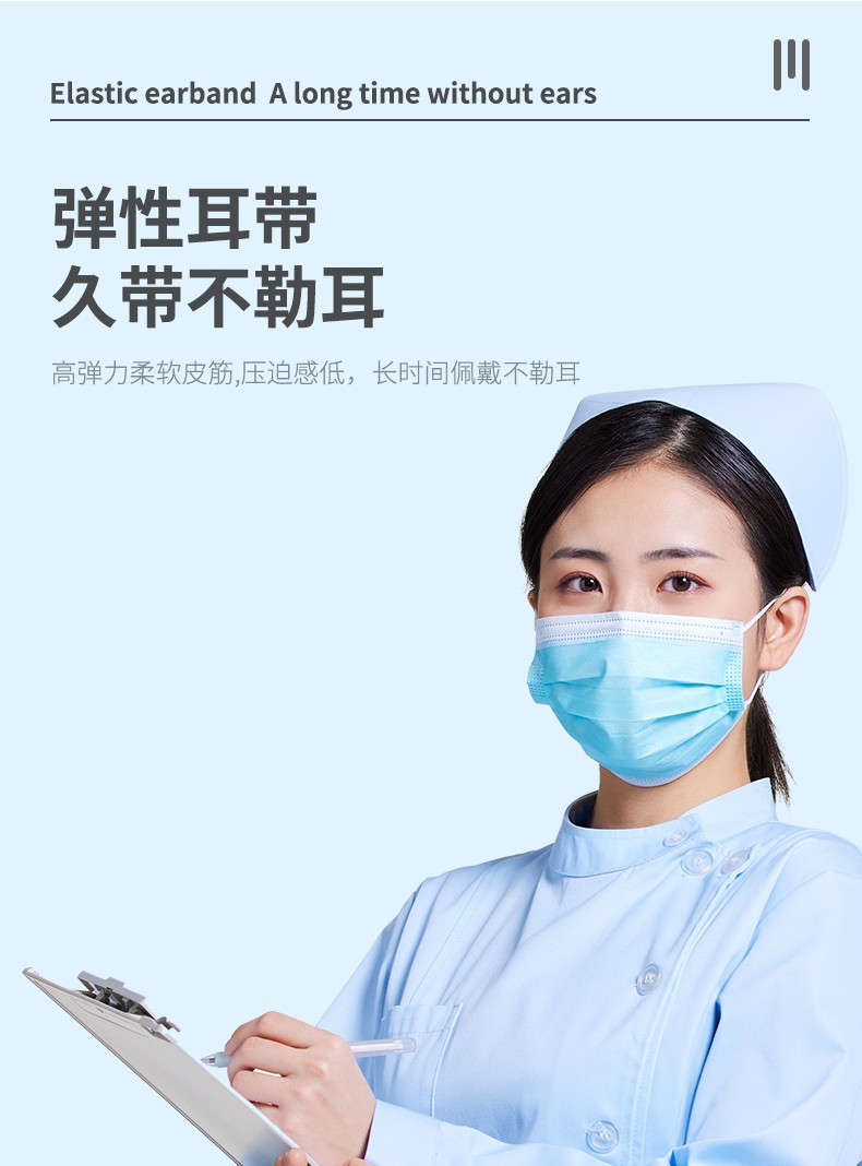 仁和医用外科口罩挂耳式一次性医用外科级别口罩灭菌级防飞沫病毒