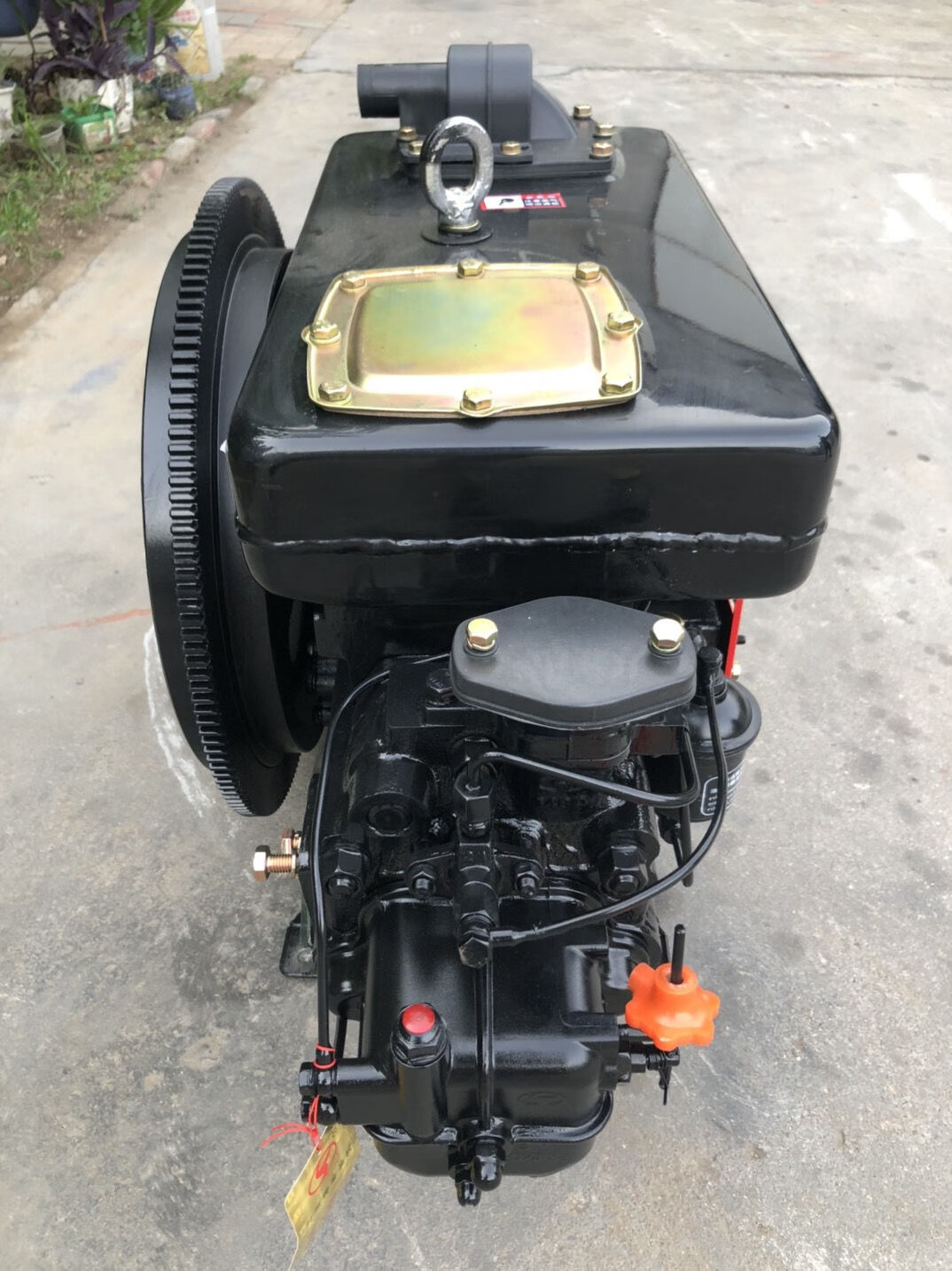 时风柴油机sf24sf28马力单缸农用三轮车四轮车电启动发动机 颜色 sf28