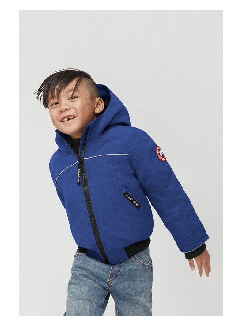 canadagoose加拿大鹅grizzly儿童飞行员夹克7995k大鹅羽绒服457猫眼石