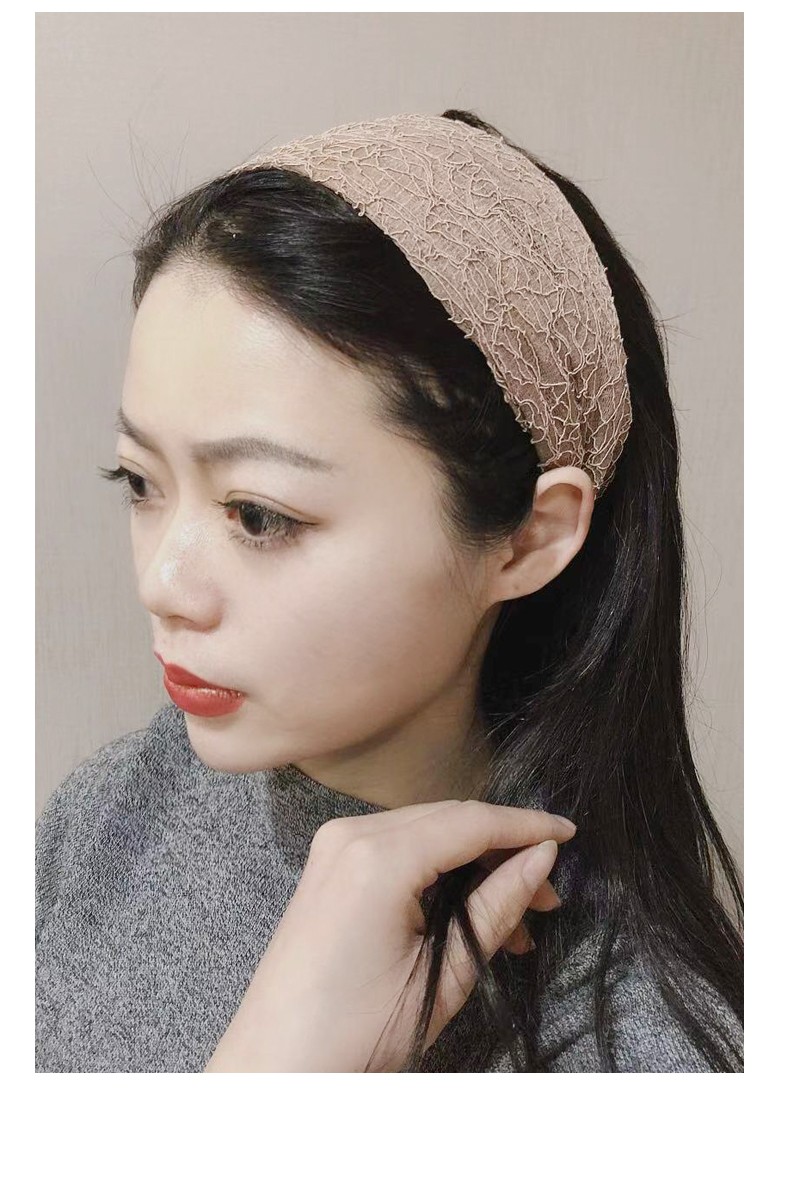 雅贵人宽边洗脸束发带女外出日常佩戴韩式简约气质头巾头套女网红时尚