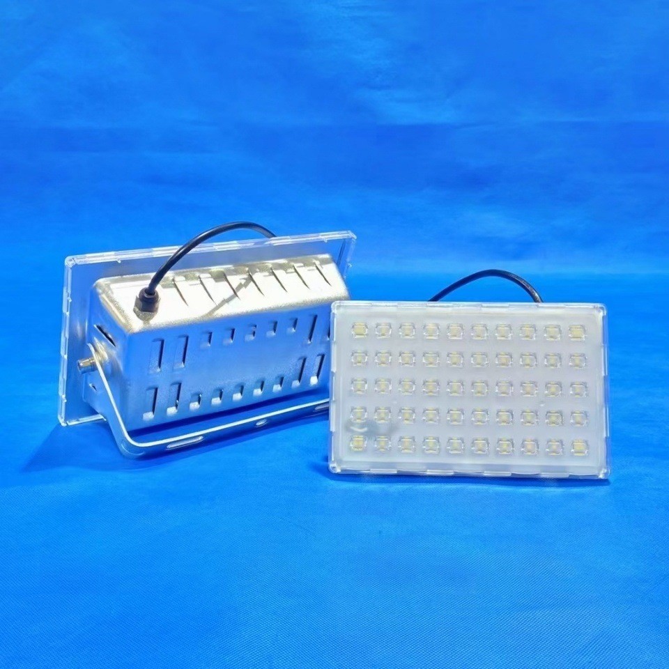 led投光灯蚂蚁款户外防水招牌广告射灯超亮大功率厂房工地照明50w投光