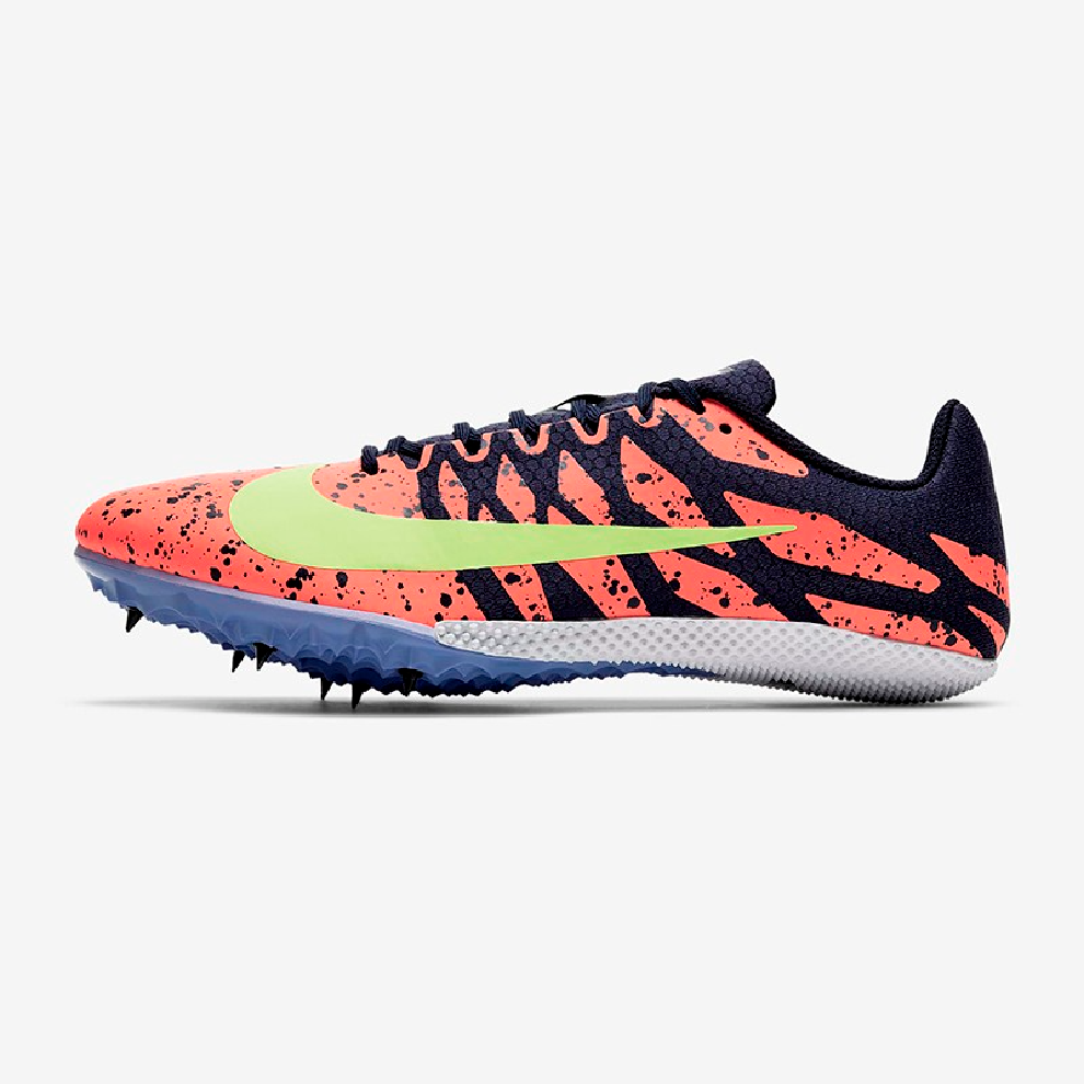 耐克nikezoomrivals9男子田径短跑防滑钉鞋专业跑步鞋西柚色42码us85