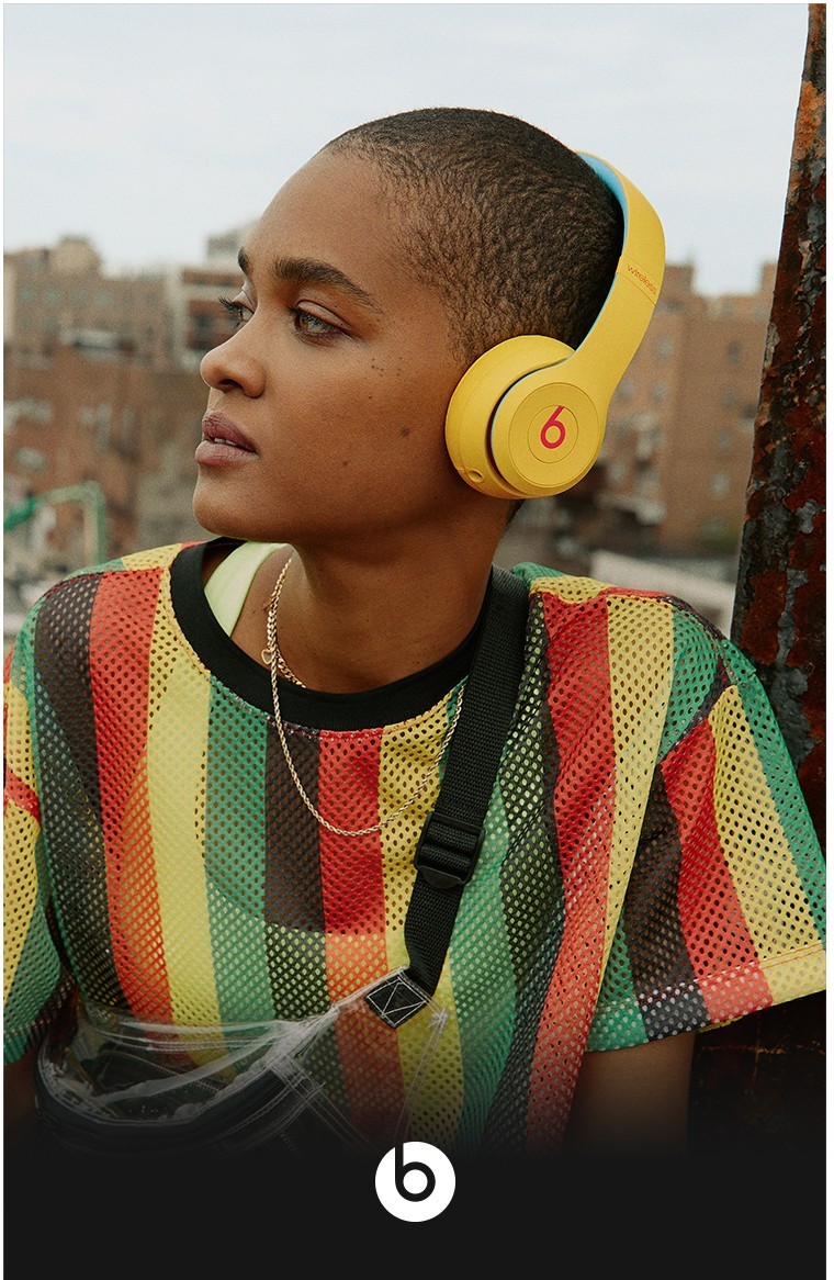 二手95新beatssolo3wireless头戴式无线蓝牙耳机米奇运动带麦游戏苹果