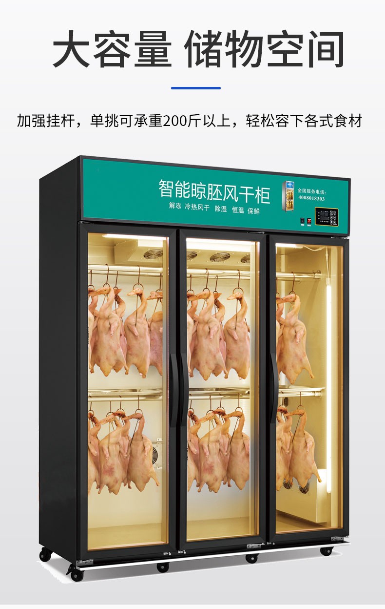 烧晾鸭胚柜冷柜迈森睿厨 展示保温柜2021豪华双门款680bw【图片 价格