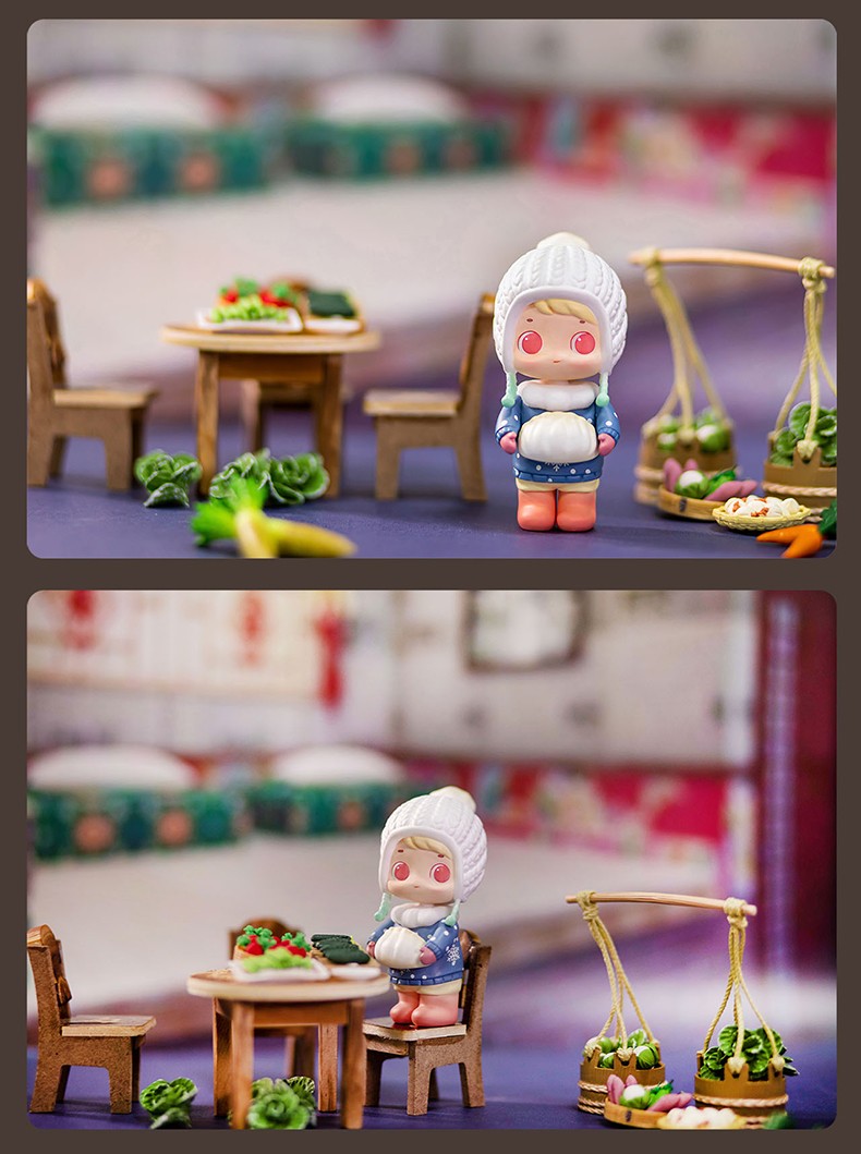 城市美食盲盒玩具手办福袋盲袋扭蛋摆件盲盒娃娃全套惊喜生日礼物城市