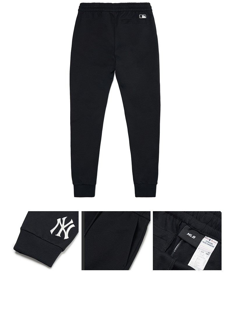 mlb韩国直邮针织长裤洋基队ny男女休闲运动裤百搭情侣慢跑裤卫裤基础