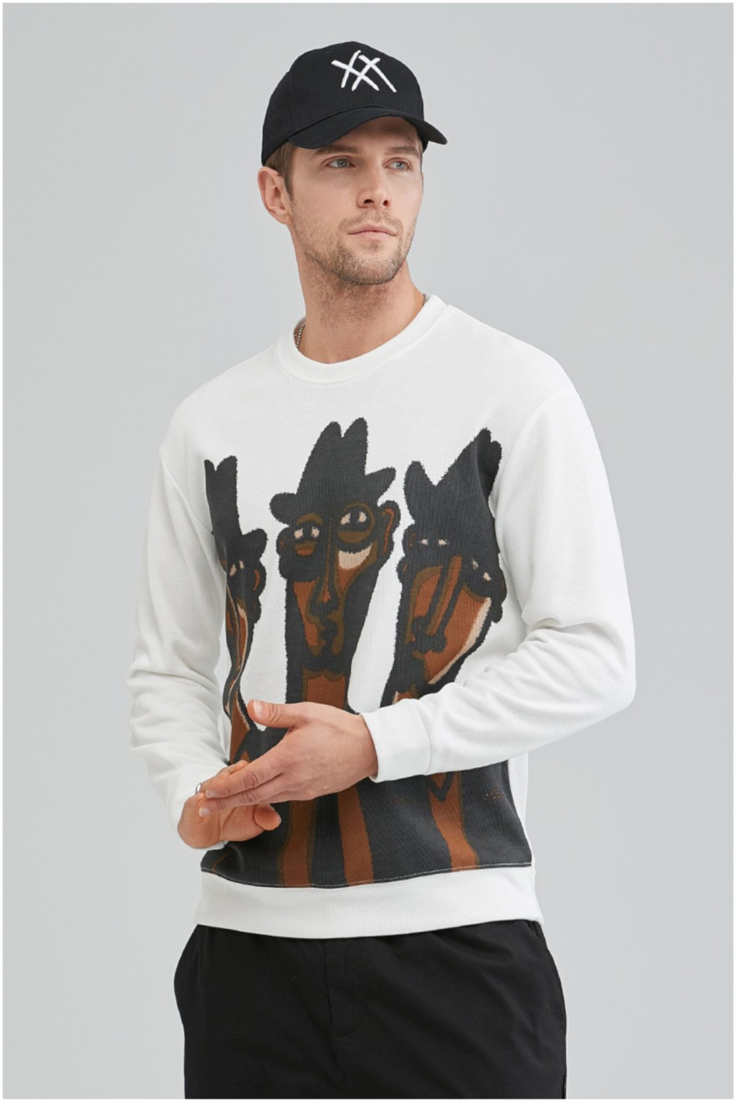 费里克(fernsick)品牌2021春季新款卫衣男士青年个性搞