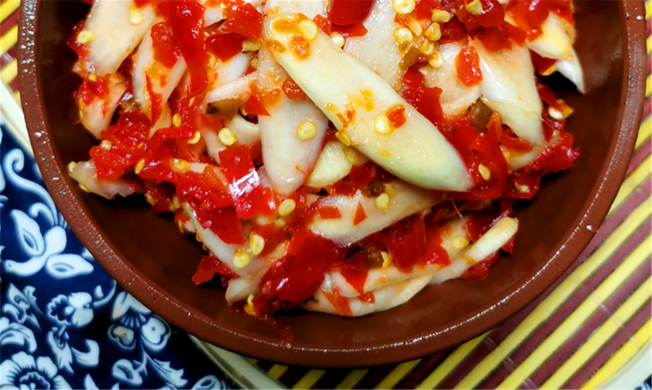 500g酸辣泡仔姜片四川重庆特产酸辣泡椒 仔姜片农家新鲜腌制泡嫩姜