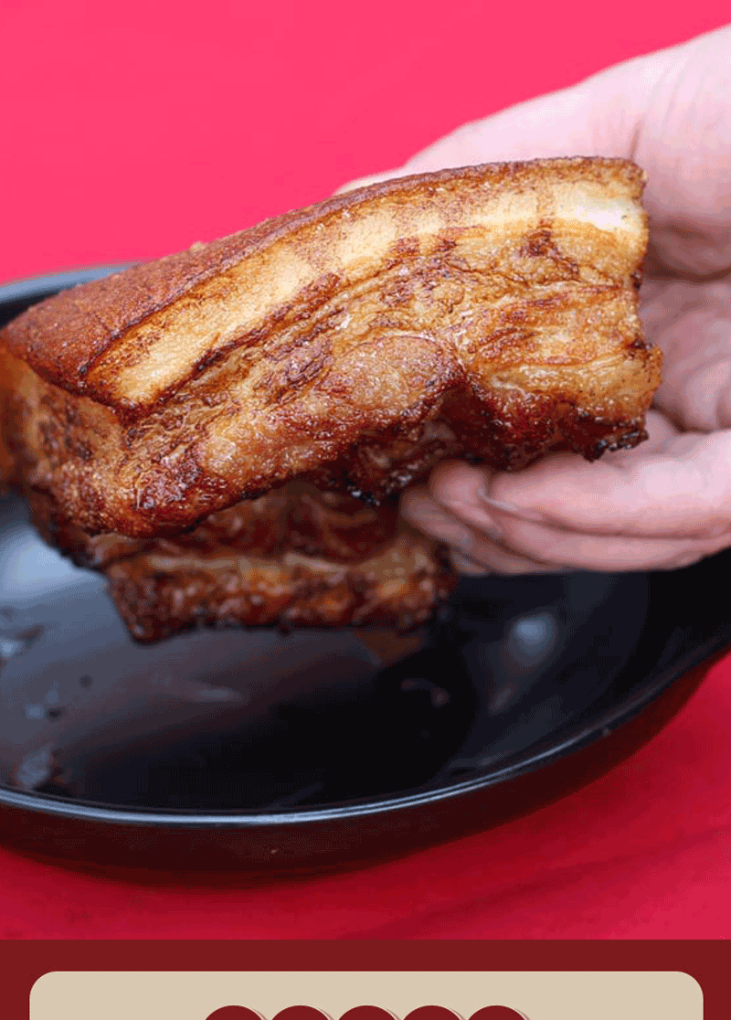 界首馆虎皮五花肉大块红烧肉熟食扣肉坯子扒肉条大肉皮真空包装阜阳