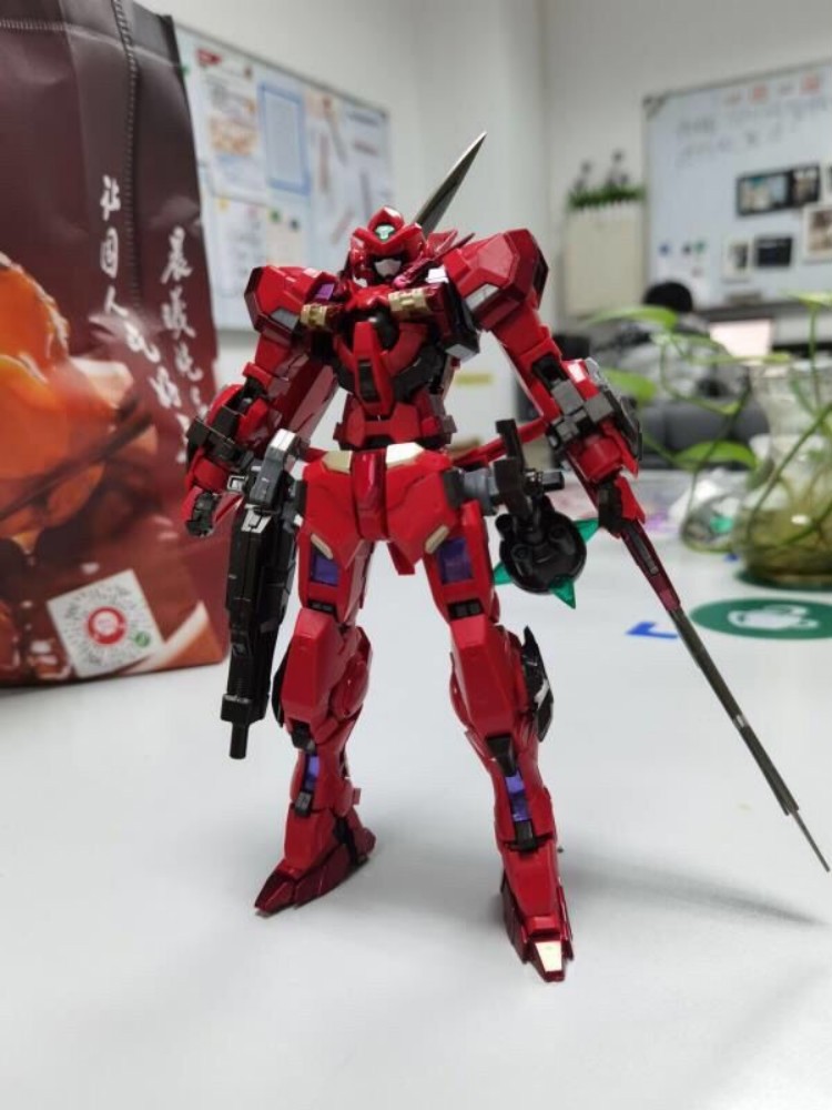 机智芽mb大班8816正义女神f红正妹带8盾斩舰刀拼收藏装模型玩具 【mb