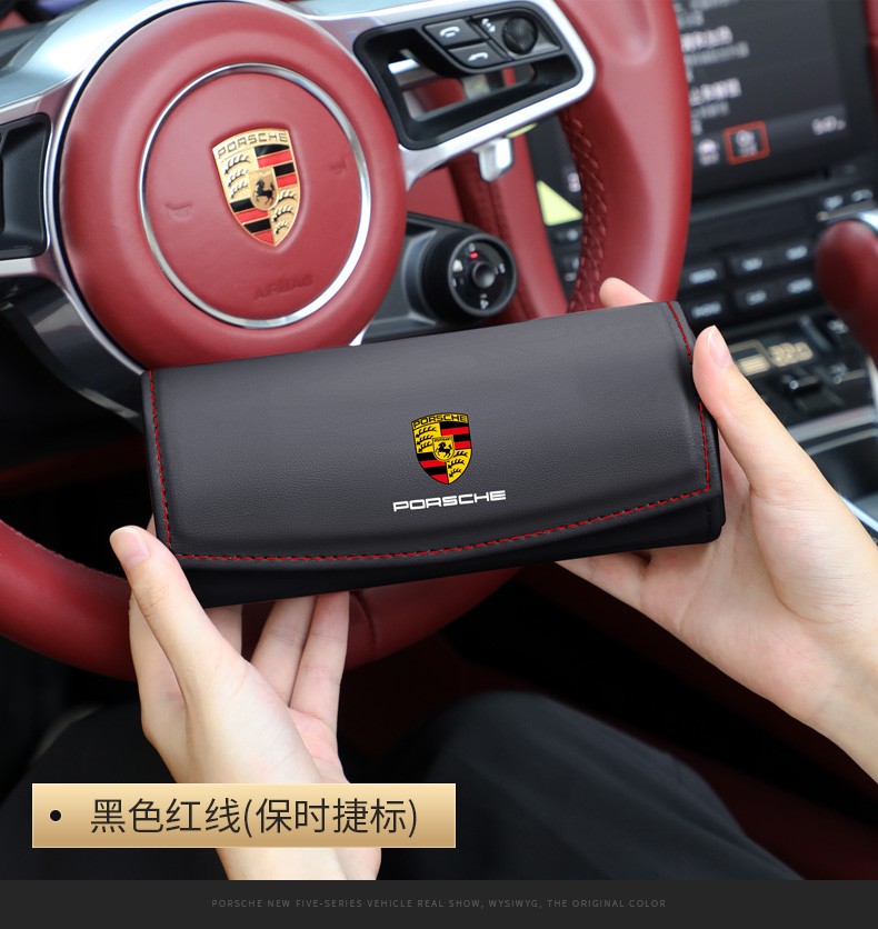 标弹适用于保时捷眼镜夹卡宴macanpanamera718911太阳镜内饰改装汽车