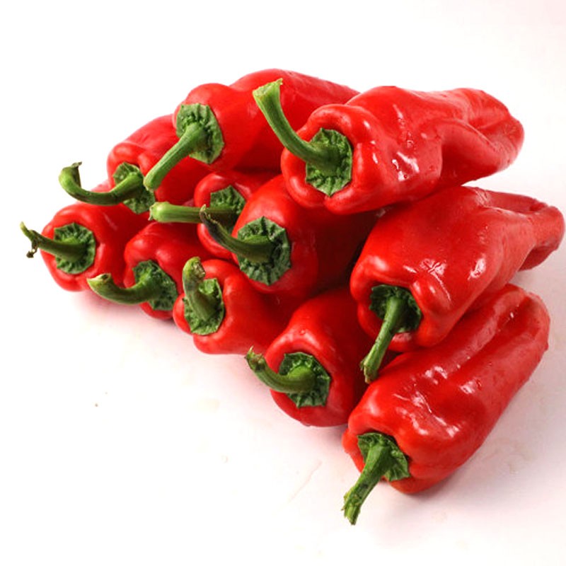 4斤新鲜红辣椒 大红辣椒炮椒菜椒 农家当季蔬菜辣椒 现摘现发 4斤装