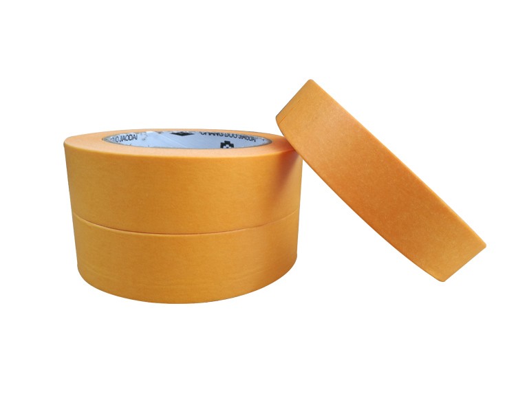 黄色和纸胶带分色带7388美纹纸胶带喷漆胶带高粘和纸15cm50m